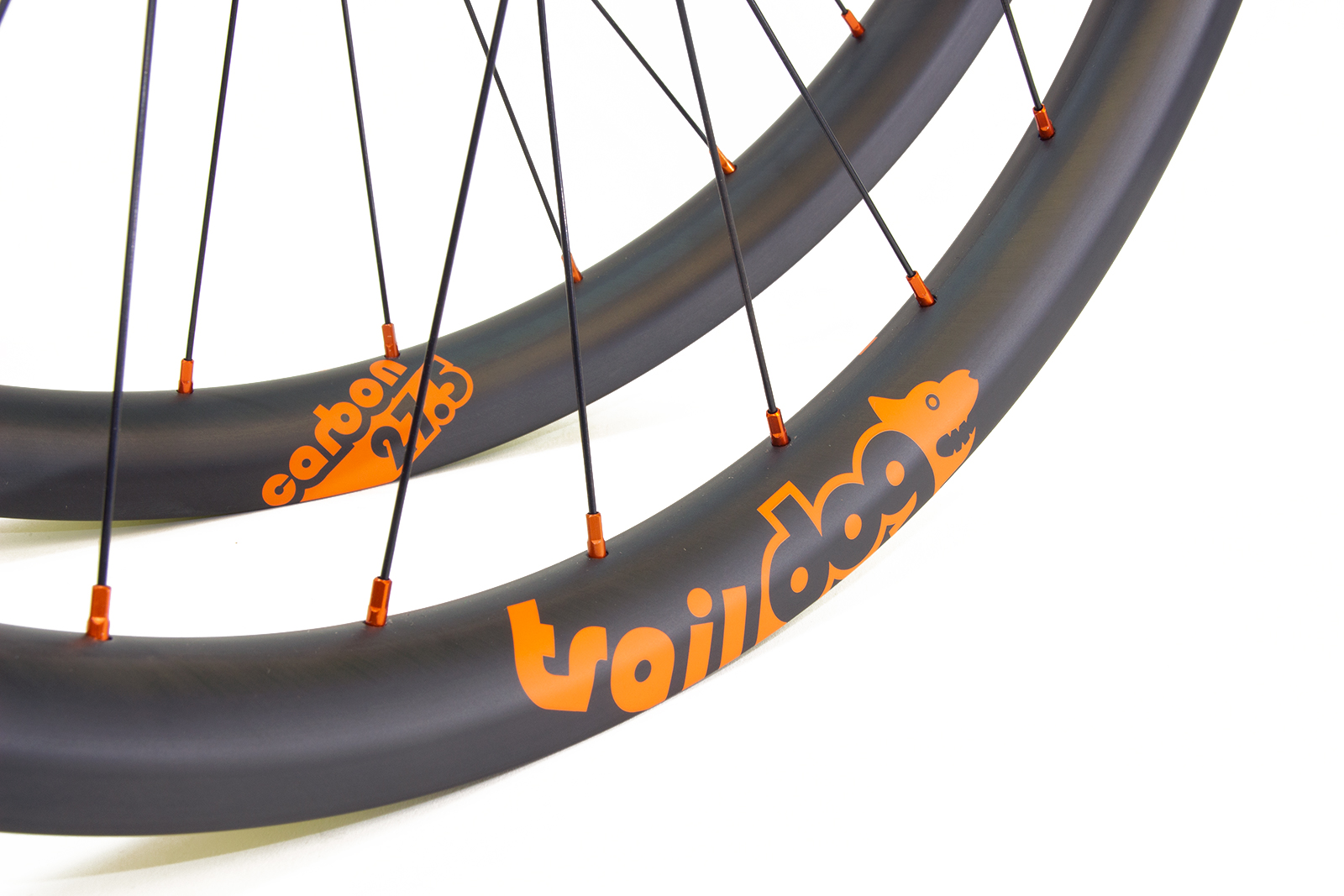 orange mtb rims