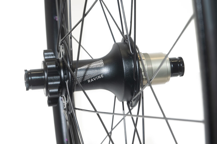 Ravine wheel with ebike hub